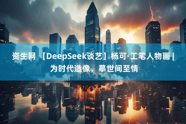 资生网 【DeepSeek谈艺】杨可·工笔人物画 | 为时代造像，摹世间至情